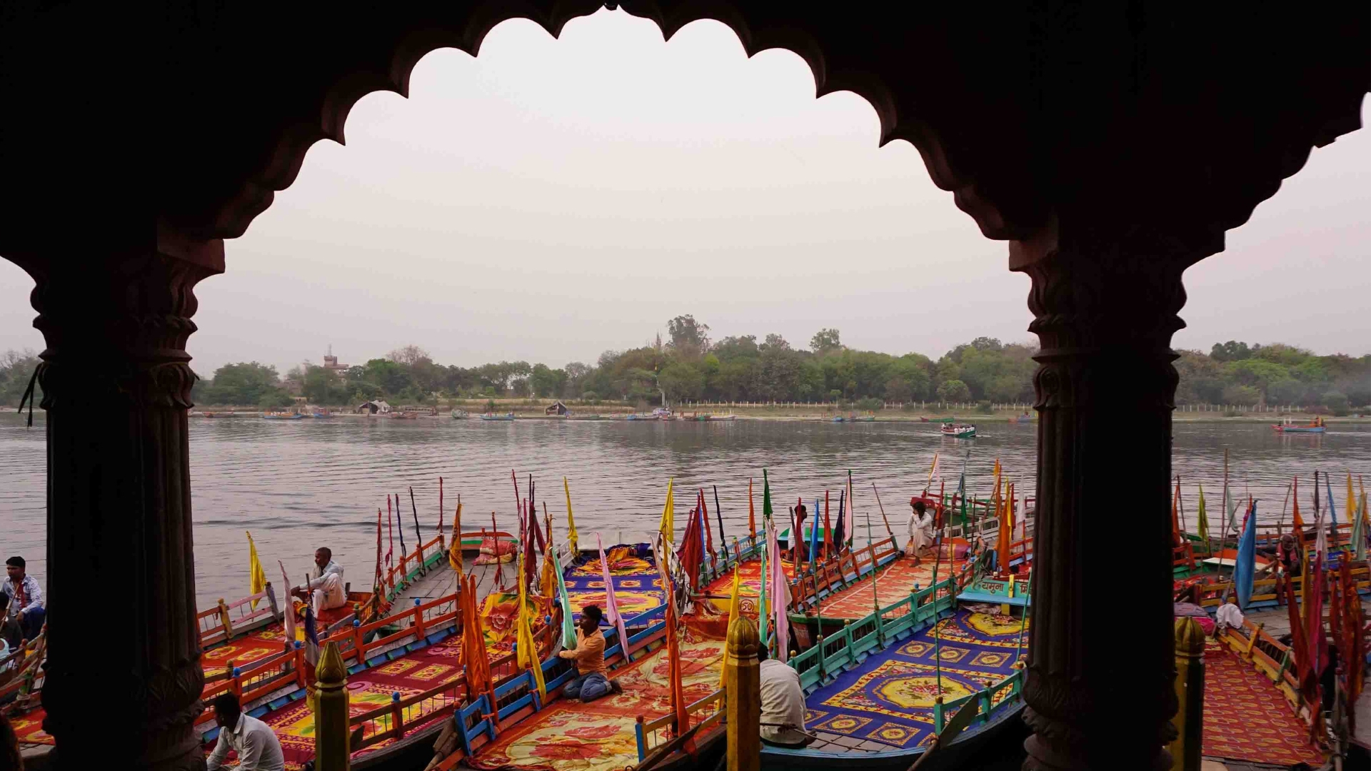 Boat Ride in Mathura Vrindavan